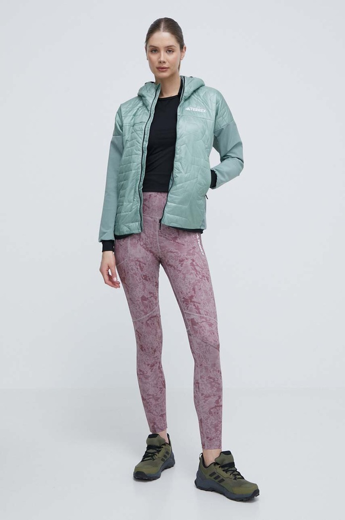 Sportovní bunda adidas TERREX Xperior Varilite Hybrid PrimaLoft IP1469 zelená SS24