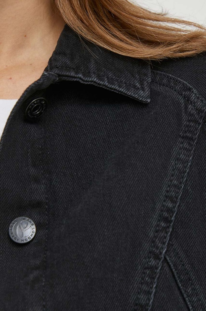 Pepe Jeans kurtka jeansowa FOXY DECO PL402248