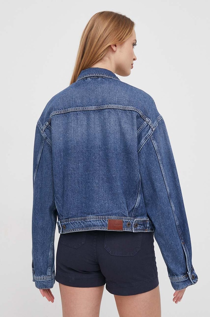 Ruházat Pepe Jeans farmerdzseki PL402392HU8 kék