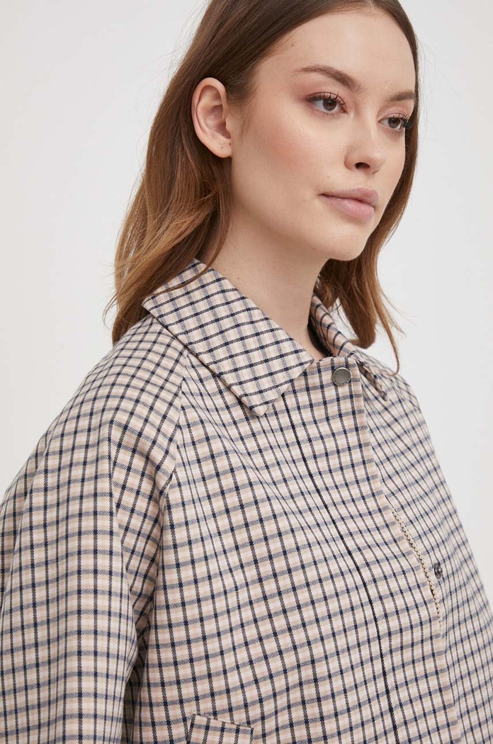 Barbour kurtka Check różowy LSP0159