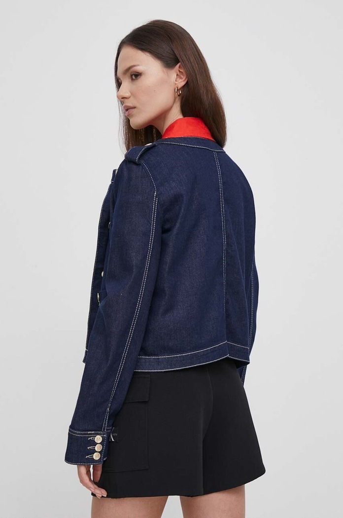 Îmbrăcăminte Emporio Armani geacă din denim 3D2G63.2DM1Z bleumarin