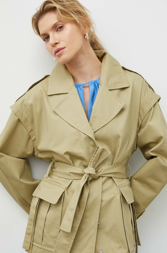 Памучно палто 2NDDAY 2ND Riley - Canvas Twill 2242111507 бежов