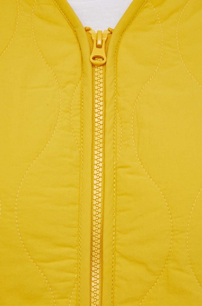 Bunda United Colors of Benetton 24EXDN058 žltá