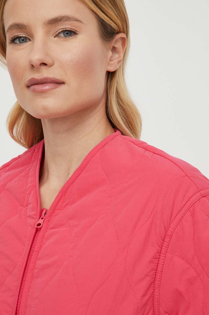 United Colors of Benetton kurtka różowy 24EXDN058