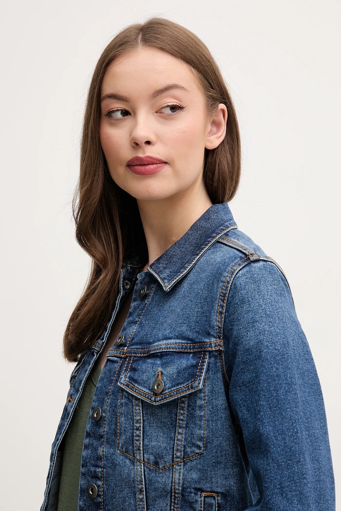 Traper jakna United Colors of Benetton plava 21TBDN00N