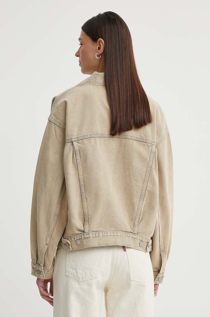 Oblečení Džínová bunda Levi's A1743 béžová