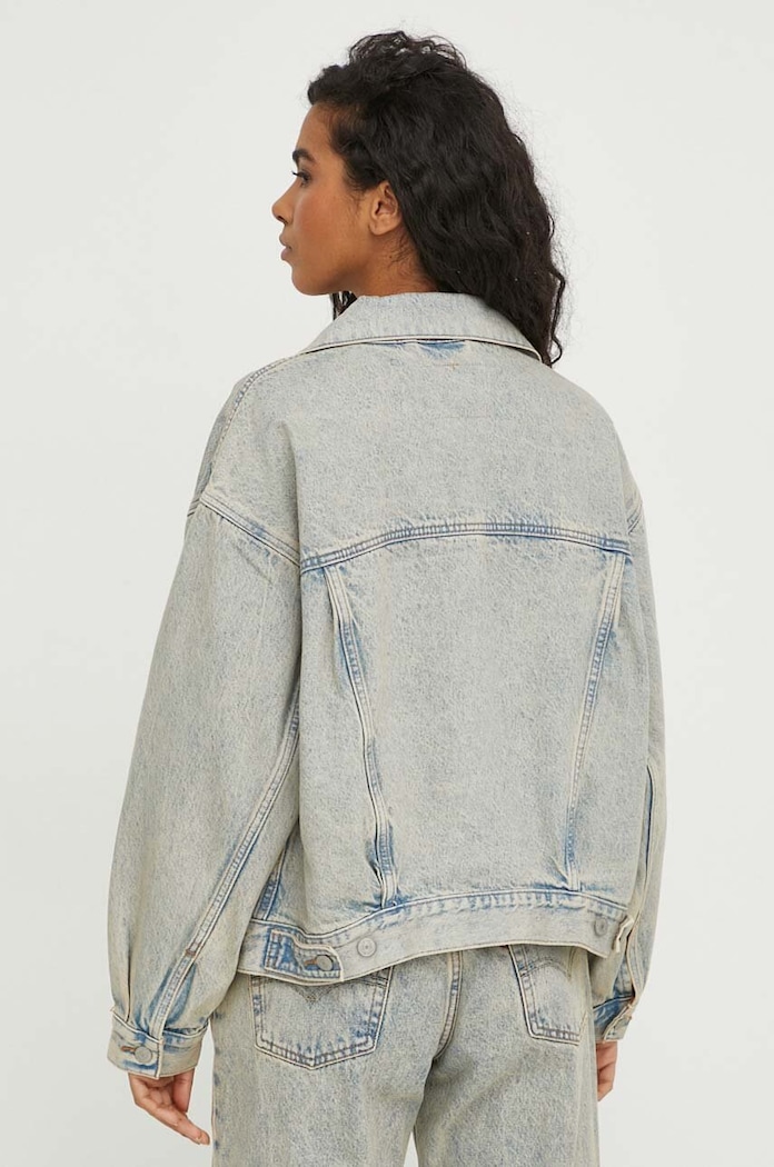 Oblečení Džínová bunda Levi's A1743 šedá