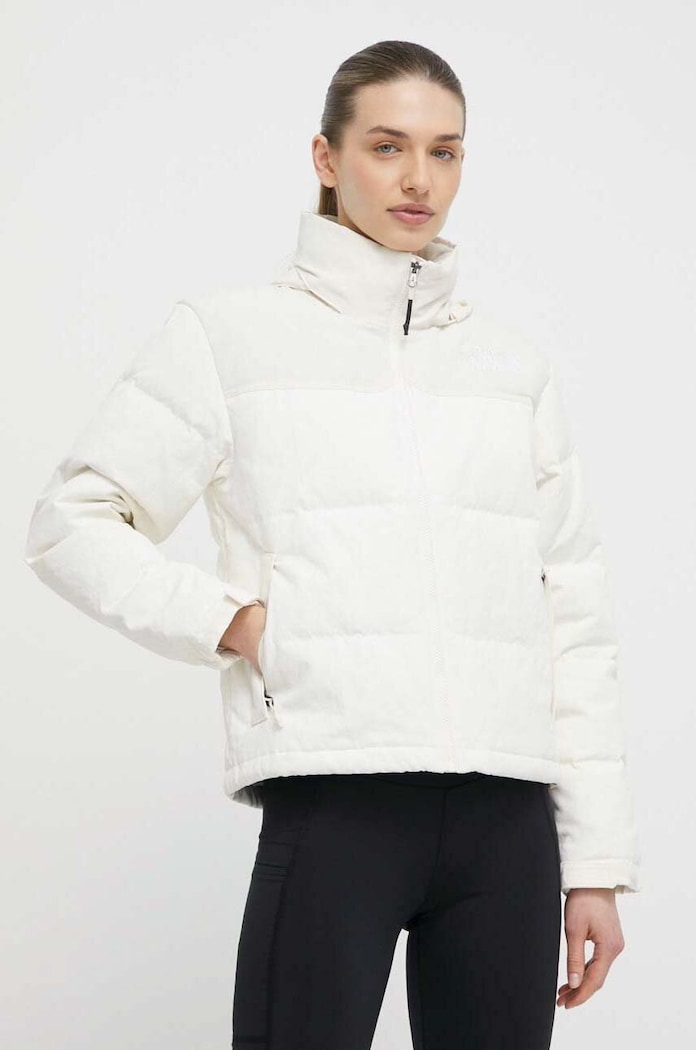 Páperová bunda The North Face 92 RIPSTOP NUPTSE zateplené béžová NF0A870RQLI1