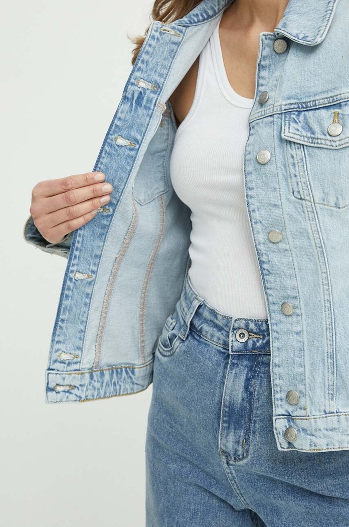 Sisley giacca di jeans 2TLALN04A