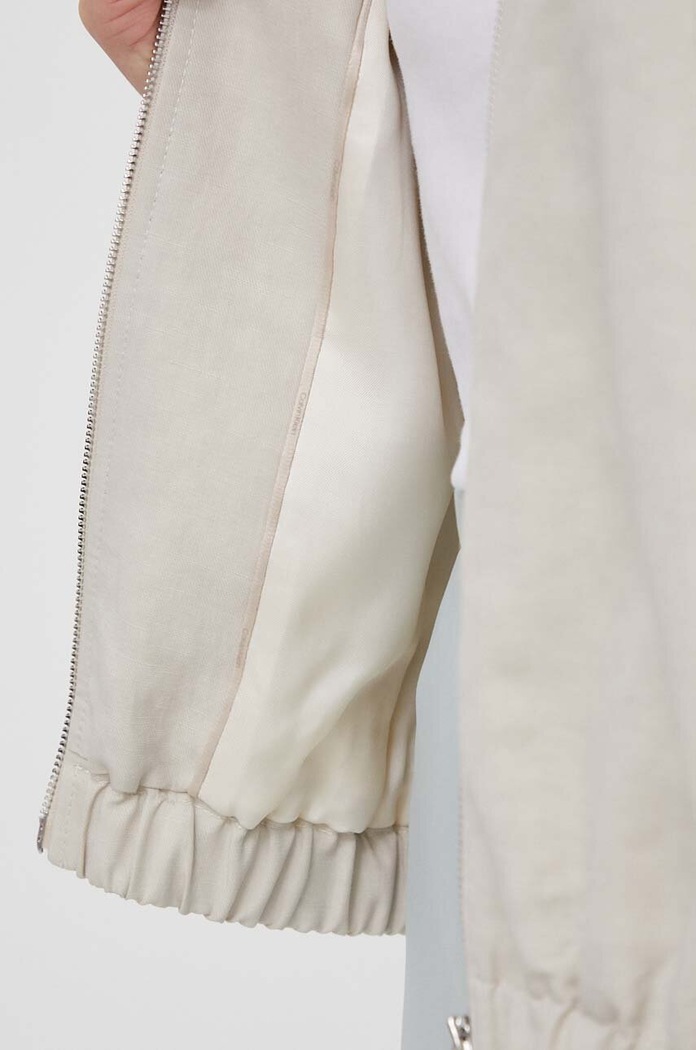 Calvin Klein kabát vászonkeverékből K20K206588