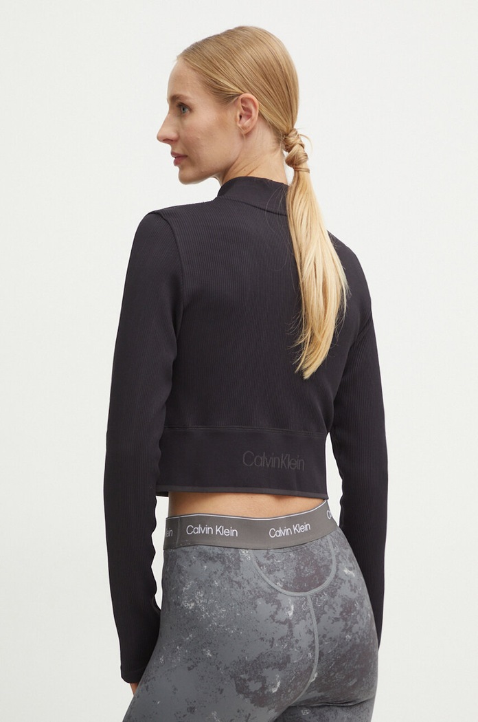 Ruházat Calvin Klein Performance edzős pulóver 00GWS4J406 fekete