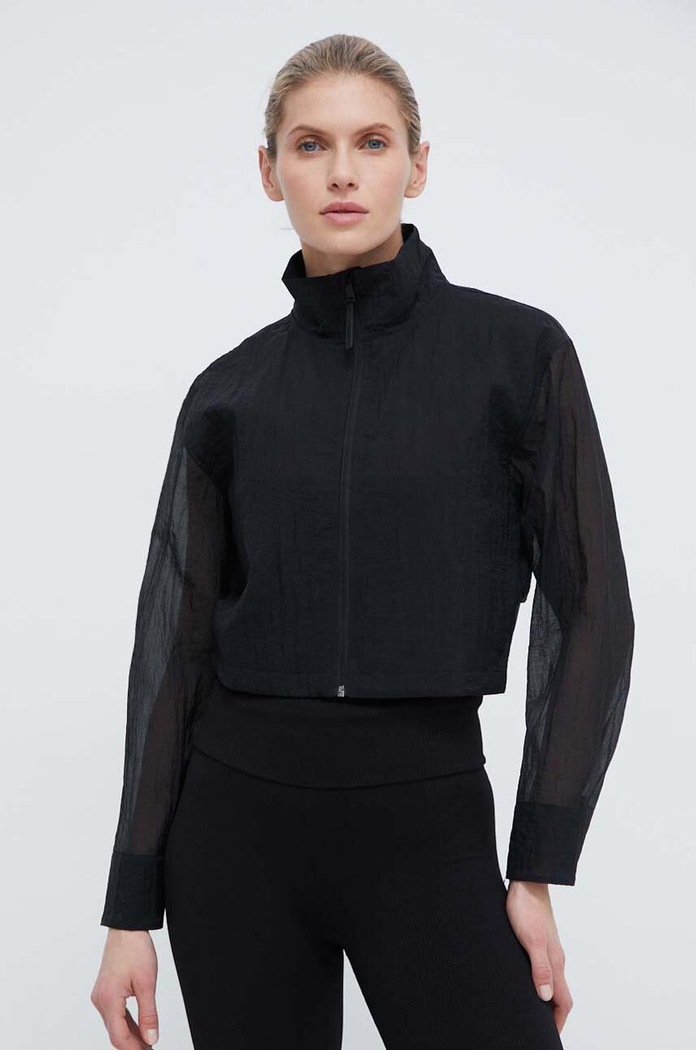 Calvin Klein Performance kurtka treningowa nieocieplane czarny 00GWS4O516