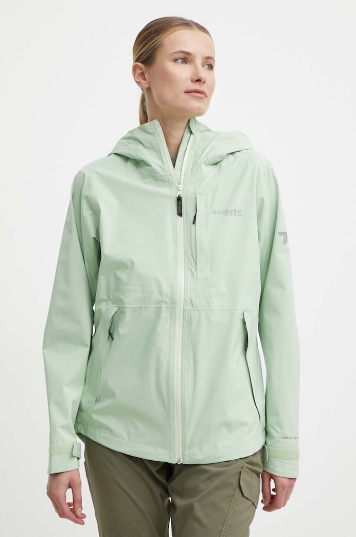 Outdoor jakna Columbia Ampli-Dry II bez tople podstave zelena 2071421