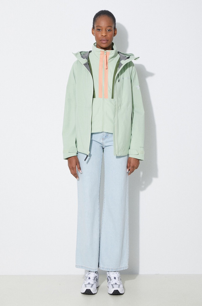 Outdoor jakna Columbia Ampli-Dry II 2071421 zelena SS25