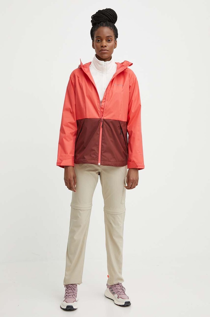 Outdoorová bunda Columbia Inner Limits III 2071433 červená SS25