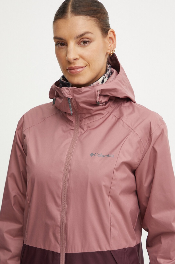 Turistická bunda Columbia Inner Limits III fialová 2071433