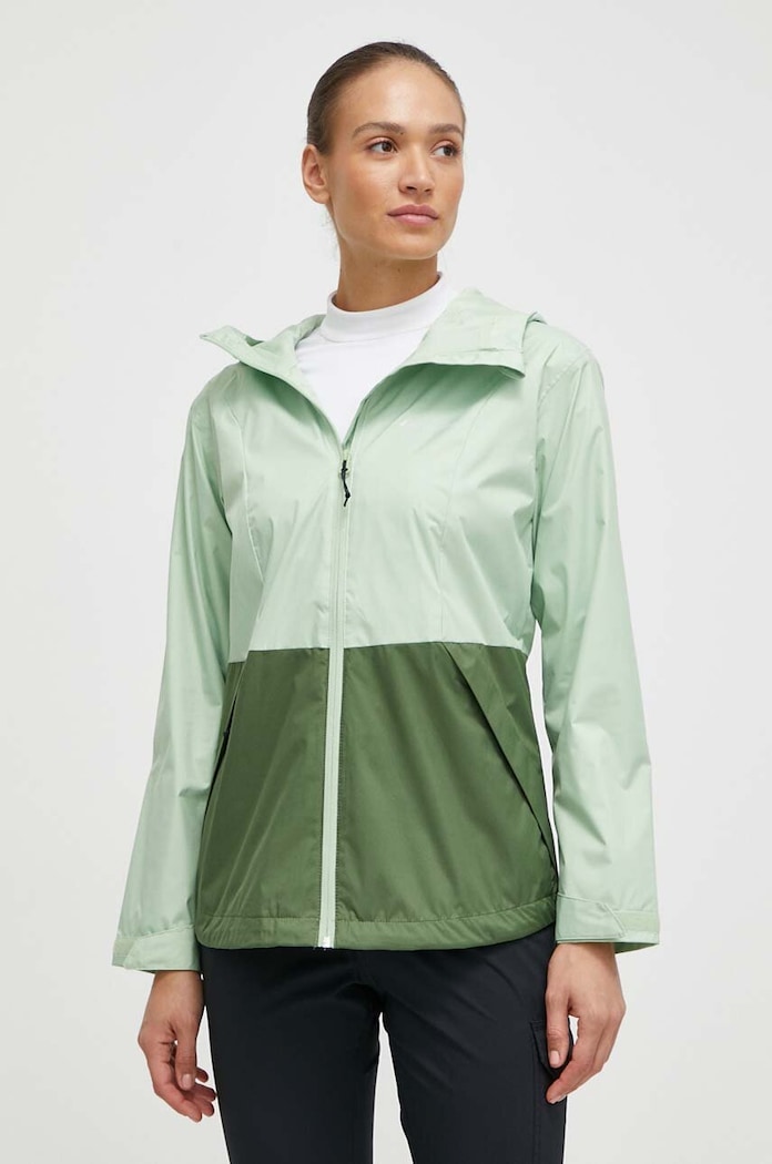 Outdoorová bunda Columbia Inner Limits III nezateplené zelená 2071433