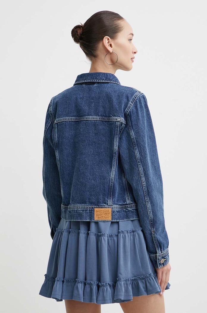 Oblečení Džínová bunda Superdry W5011665A.2FZ modrá