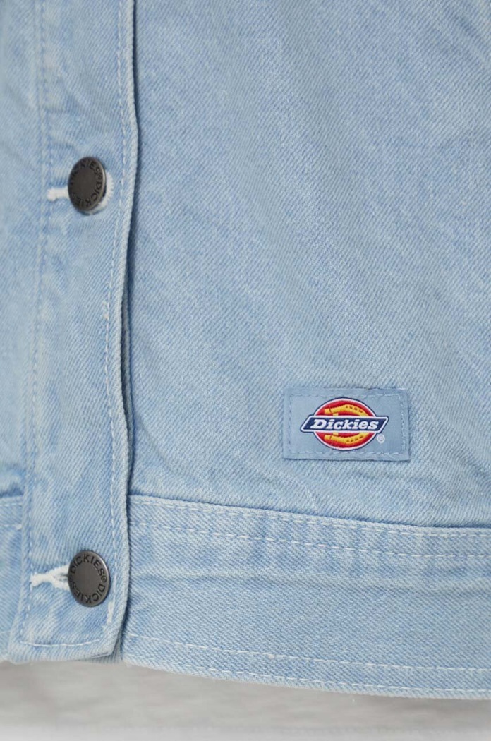 Džínová bunda Dickies HERNDON JACKET W DK0A4YQT modrá