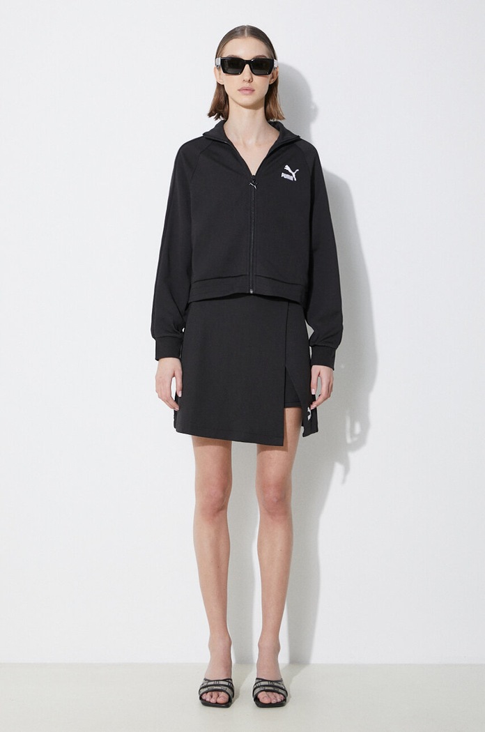 Puma bluză T7 624211 negru SS24