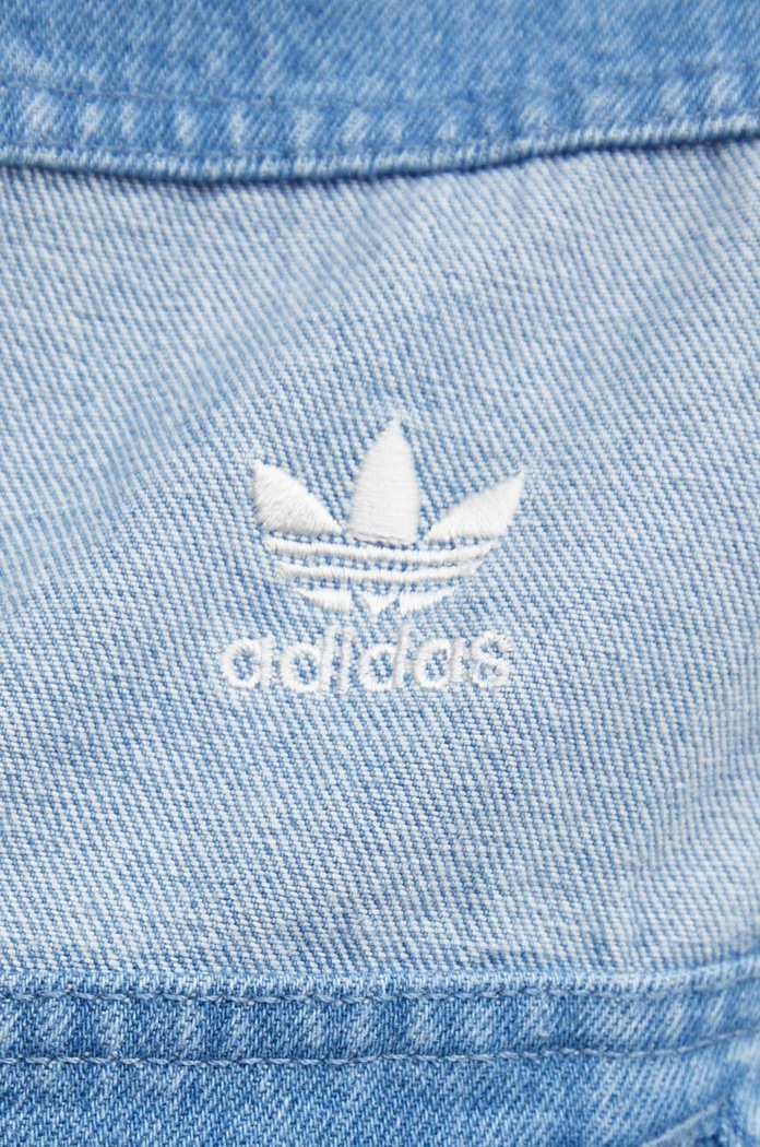adidas Originals kurtka jeansowa IU2464 niebieski