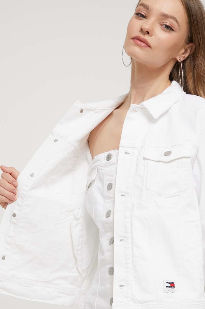 Tommy Jeans Rifľová bunda Tommy Jeans DW0DW17658