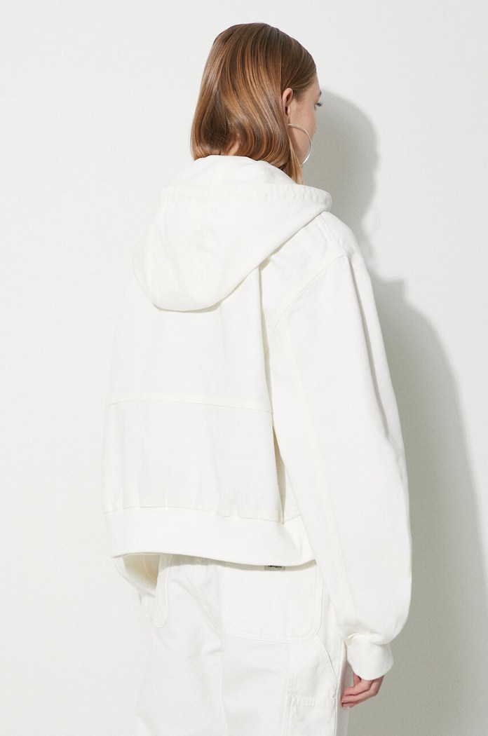 Ρούχα Τζιν μπουφάν Carhartt WIP Amherst Jacket I033151.D602 λευκό