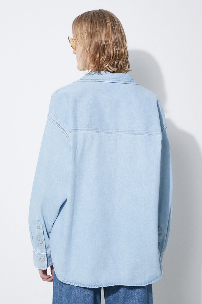 Clothing Carhartt WIP denim jacket Alta Shirt Jac I033344.112 blue