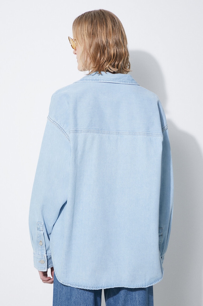 Clothing Carhartt WIP denim jacket Alta Shirt Jac I033344.112 blue