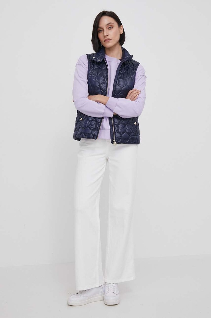 Geox gilet in piuma W4525G-T3043 W MYLUSE W4525G.T3043.F4601 blu navy SS24