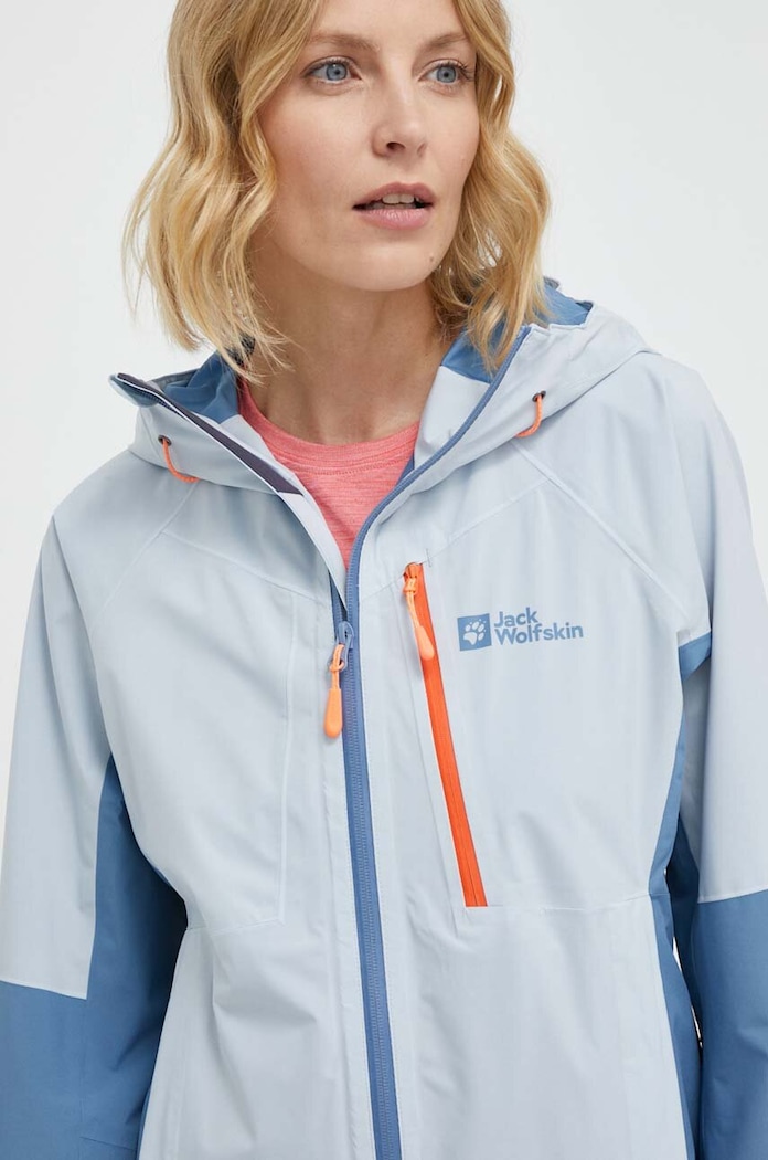 Яке за спортове на открито Jack Wolfskin Eagle Peak 2L JKT син 1113005
