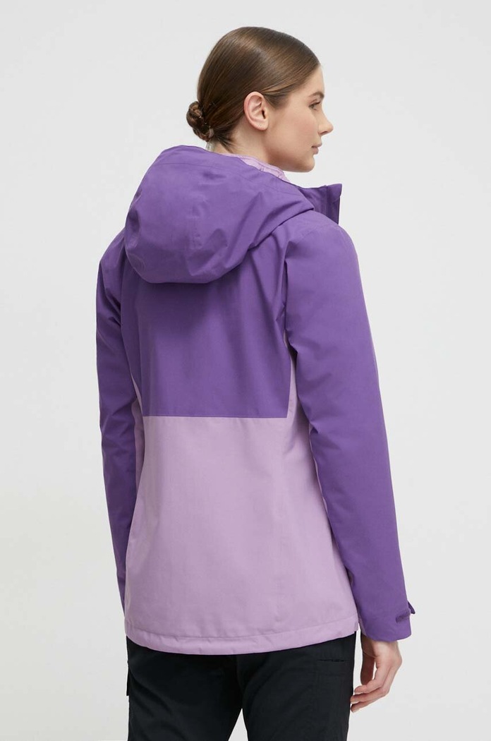 Ρούχα Μπουφάν Jack Wolfskin Weiltal 2L 1115942 μωβ