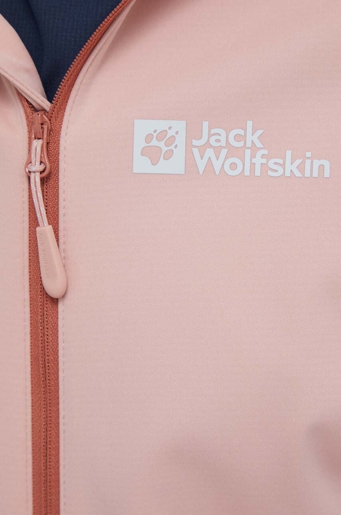 Яке за спортове на открито Jack Wolfskin Feldberg Hoody 1306863 розов