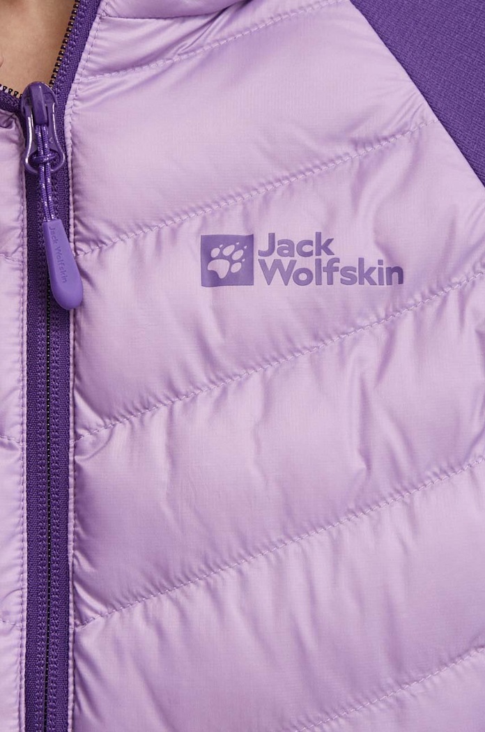 Jack Wolfskin kurtka outdoorowa Routeburn Pro Hybrid 1710863 fioletowy