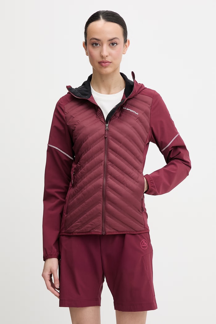 La Sportiva trekingová bunda Koro burgundské ZARJ015
