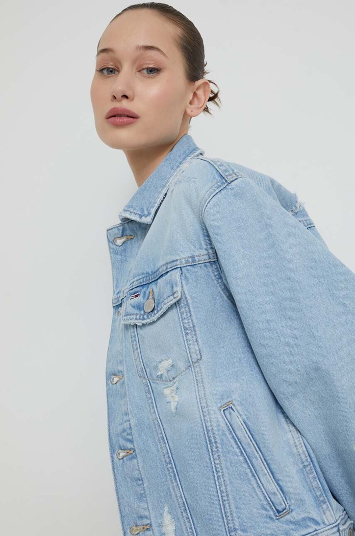 Tommy Jeans farmerdzseki kék DW0DW17662