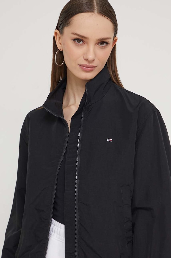 Bunda Tommy Jeans čierna DW0DW18139