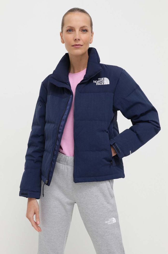 Péřová bunda The North Face 92 RIPSTOP NUPTSE s podšívkou námořnická modř NF0A870R8K21