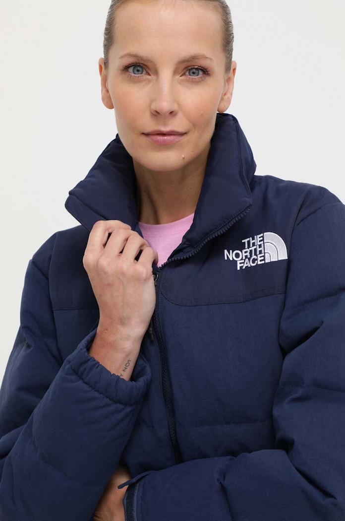 Péřová bunda The North Face 92 RIPSTOP NUPTSE NF0A870R8K21 námořnická modř