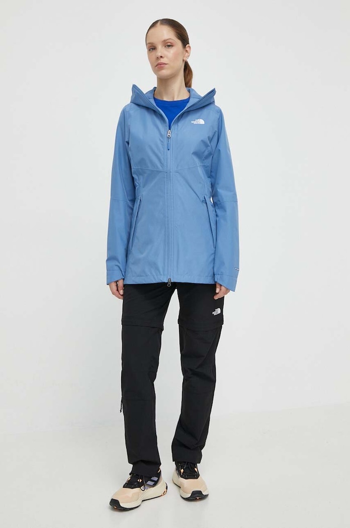 Turistická bunda The North Face Hikesteller Parka Shell NF0A3BVIPOD1 modrá SS24