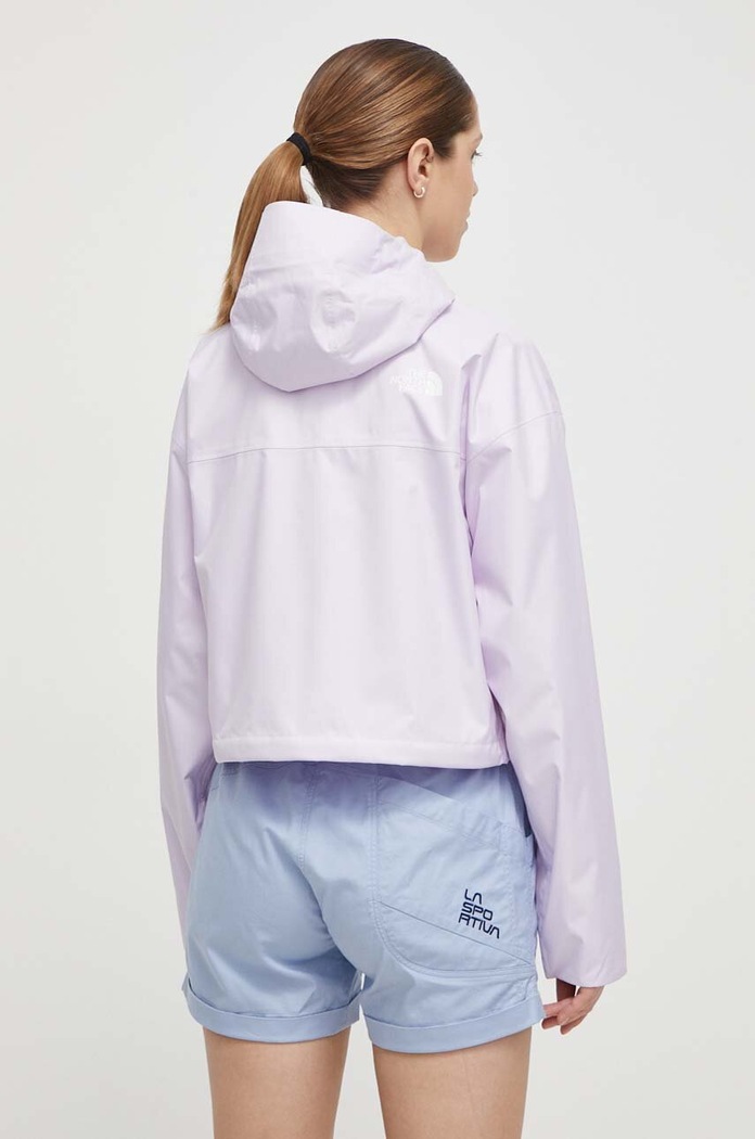Odzież The North Face kurtka outdoorowa Cropped Quest NF0A55EPPMI1 fioletowy