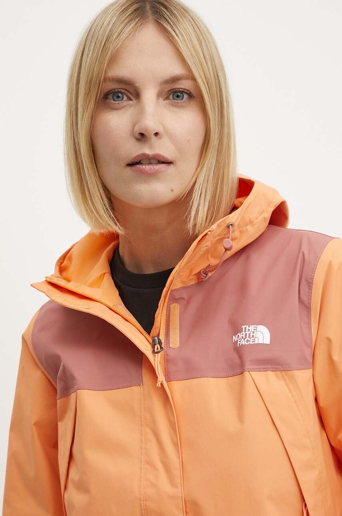 Bunda The North Face oranžová NF0A7QEUZQI1