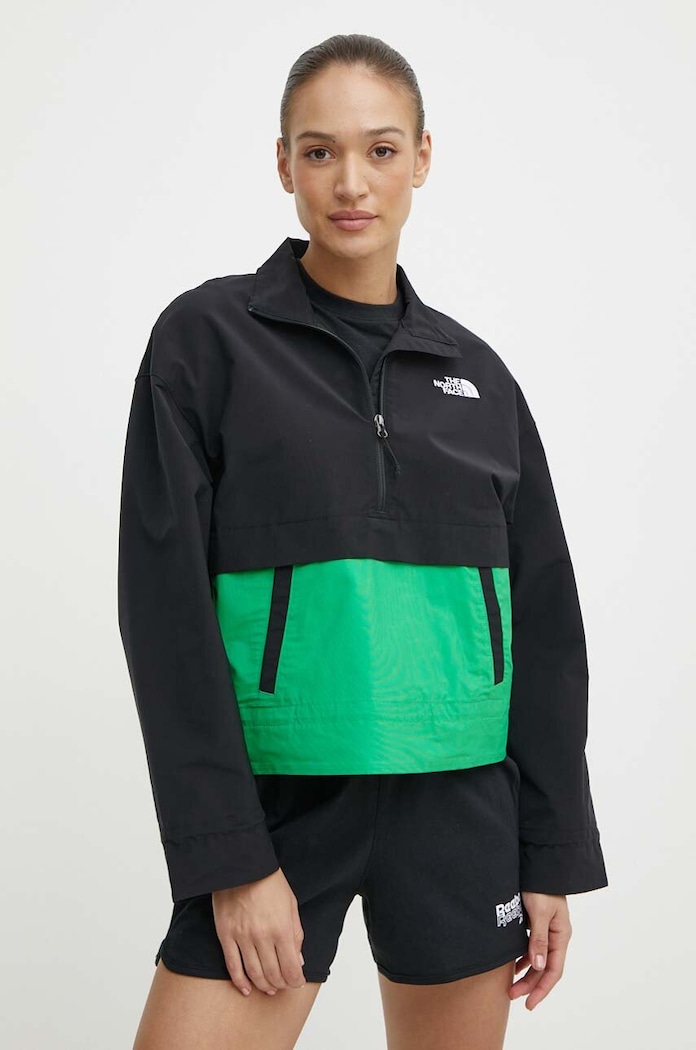 The North Face kurtka nieocieplane zielony NF0A8711ROJ1