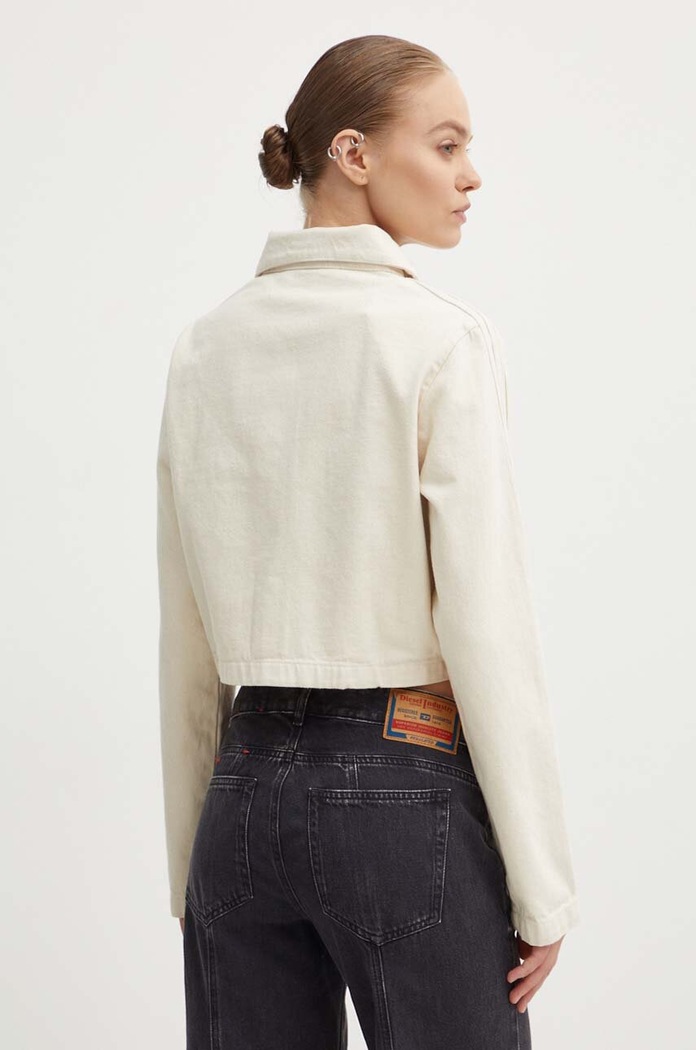 Ρούχα adidas Originals Βαμβακερό σακάκι adidas Originals Montreal TT IS3583 μπεζ
