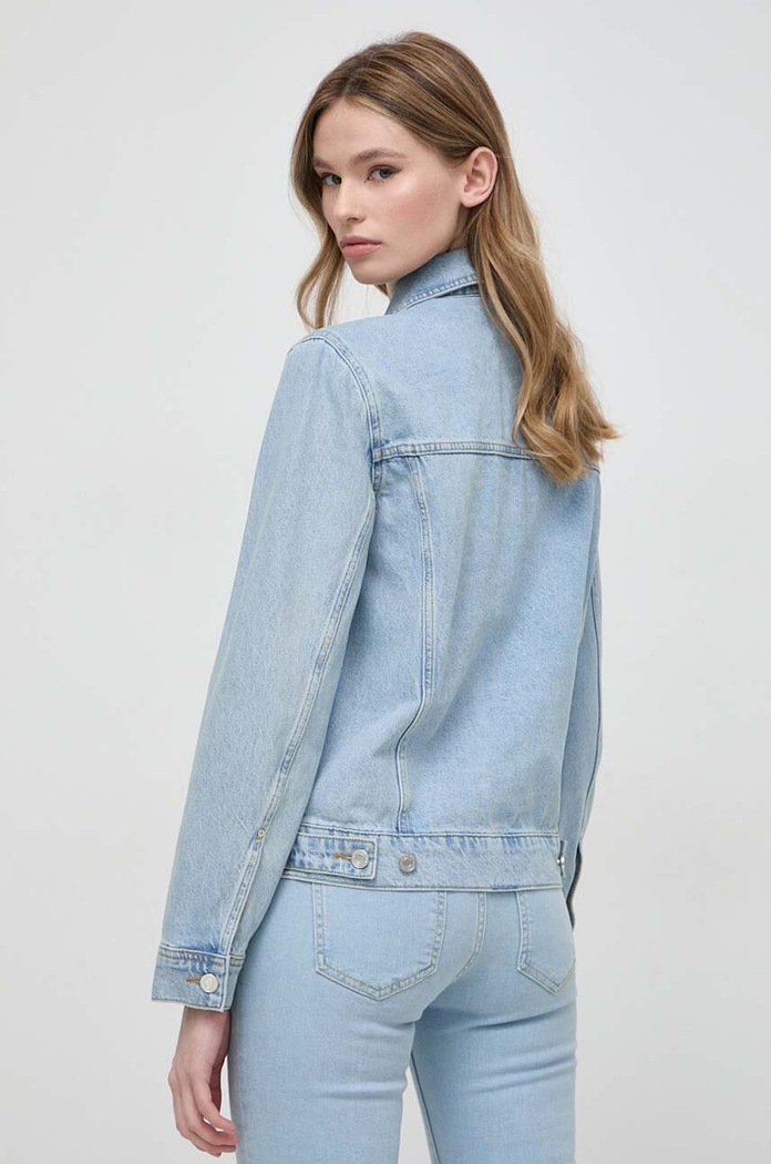 Îmbrăcăminte Karl Lagerfeld geacă din denim 24UW1403 albastru