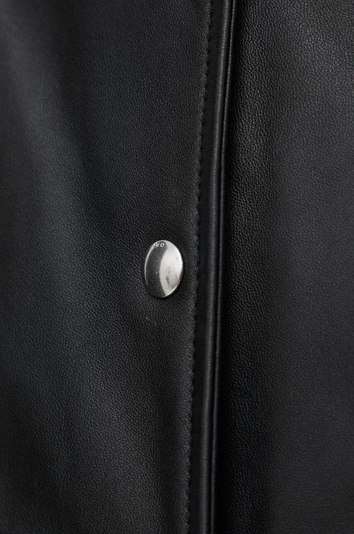 IRO camasa din piele WM137FANO negru