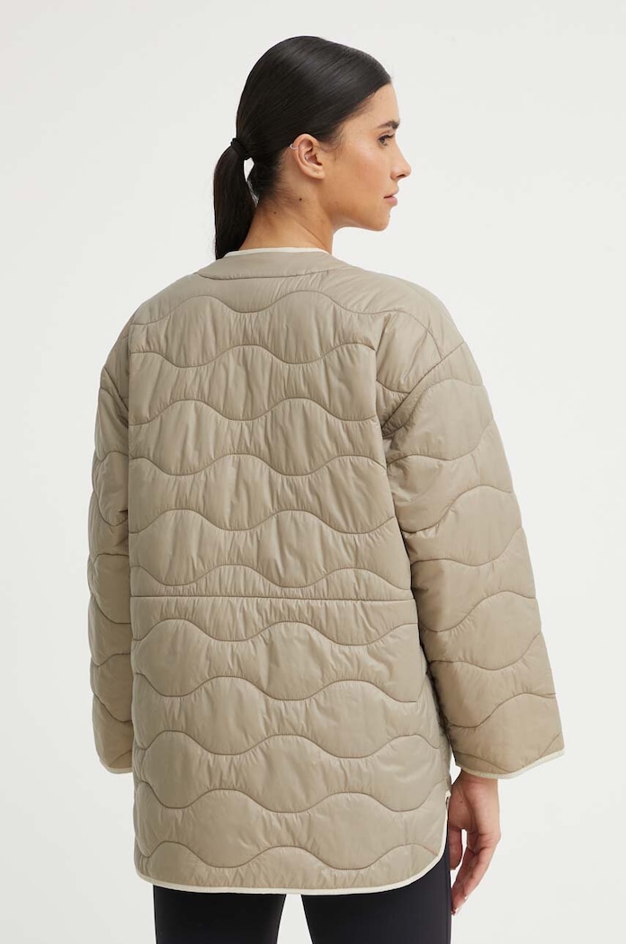 Obojstranná bunda Peak Performance Quilted béžová G79736