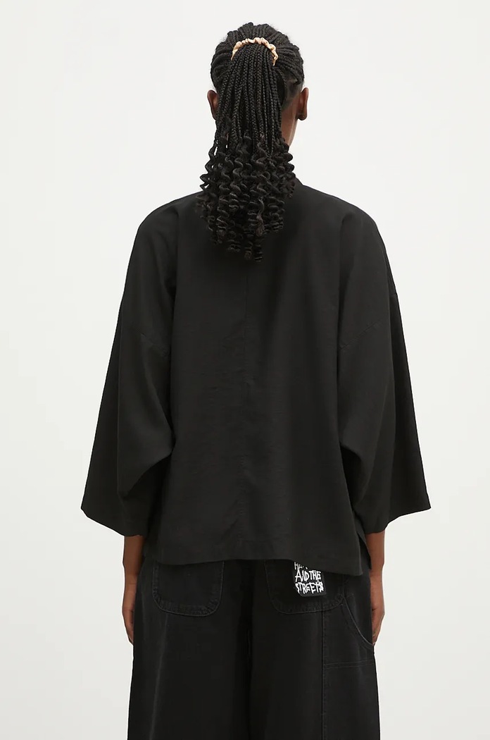 Odjeća Kimono Kenzo Solid Kimono FE52VE2539FD.99 crna