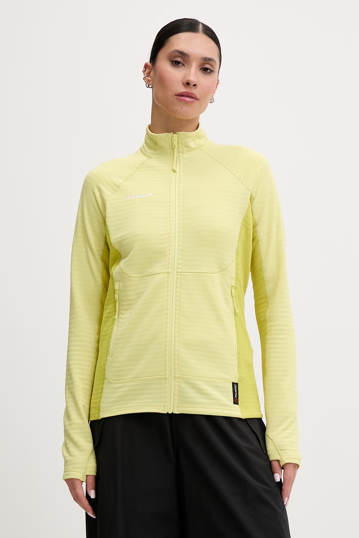 Mammut bluză sport pentru femei Taiss galben 1014.07270