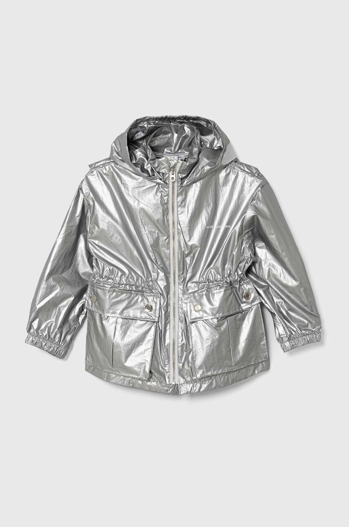 Dětská bunda Marc Jacobs s kapucí šedá W60195.114.150